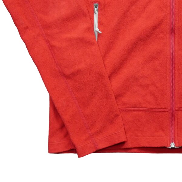 Veste polaires homme manches longues rouge The North Face Col Montant QWE0322