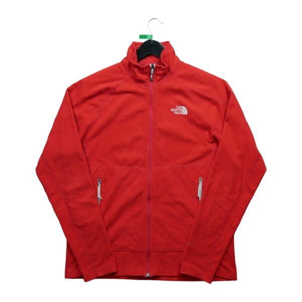 Veste polaires homme manches longues rouge The North Face Col Montant QWE0322