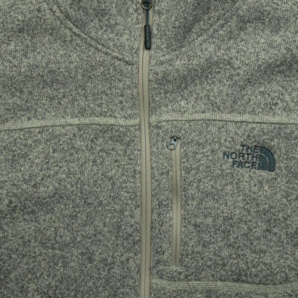 Veste polaires homme sans manches beige The North Face Motif chine Col Montant QWE0575
