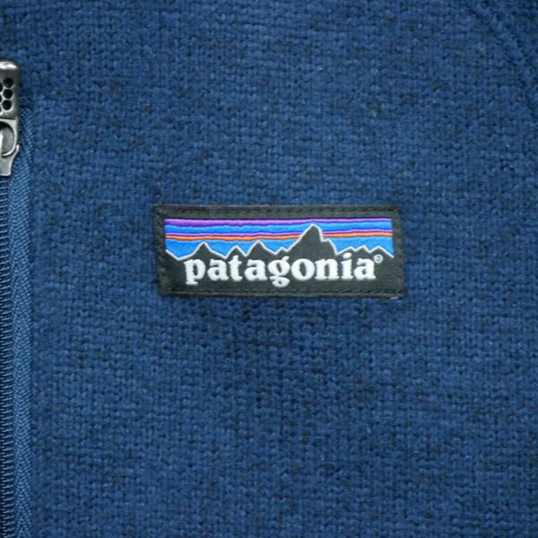 Veste polaires homme sans manches bleu Patagonia Col Montant QWE3163
