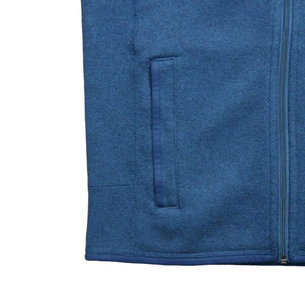 Veste polaires homme sans manches bleu Patagonia Col Montant QWE3163