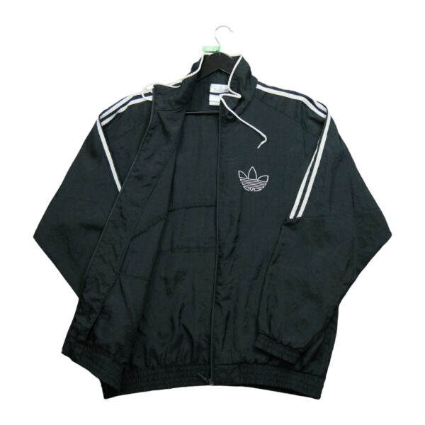 Coupe vent homme manches courtes noir Adidas QWE0271