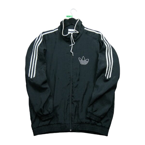 Coupe vent homme manches courtes noir Adidas QWE0271