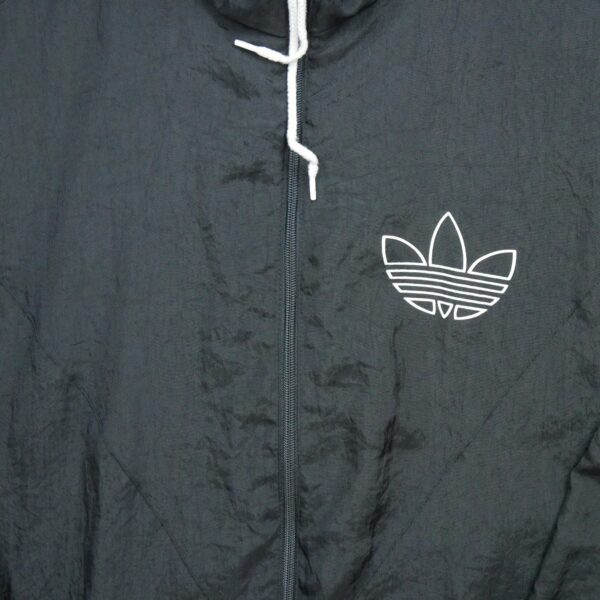 Coupe vent homme manches courtes noir Adidas QWE0271
