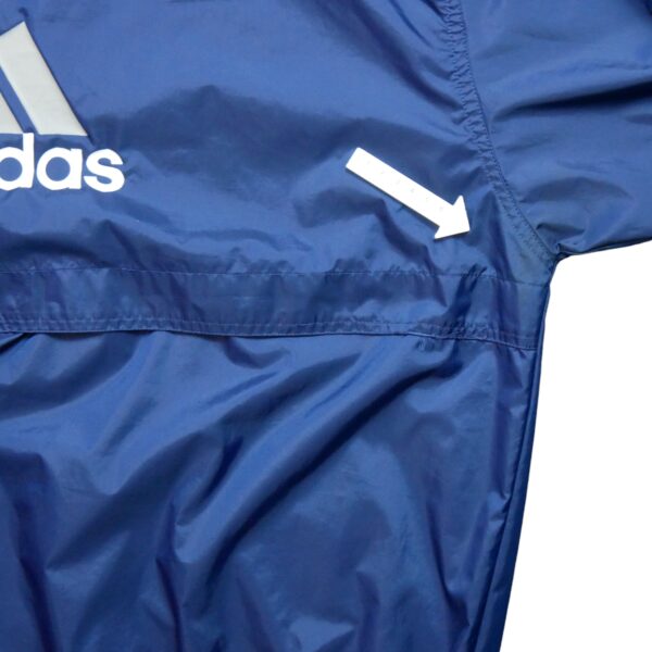 Coupe vent homme manches longues marine Adidas Col Montant QWE0017