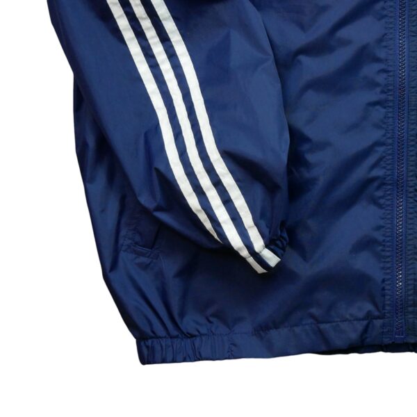 Coupe vent homme manches longues marine Adidas Col Montant QWE0017