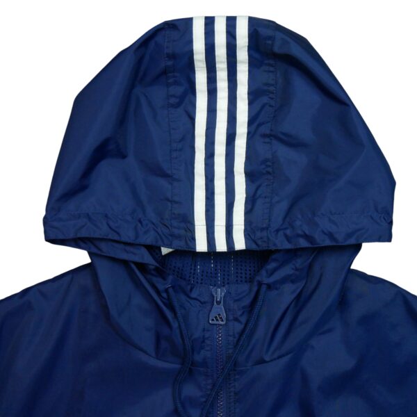 Coupe vent homme manches longues marine Adidas Col Montant QWE0017