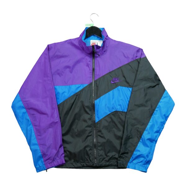 Coupe vent homme manches longues noir Nike Col Montant QWE0294