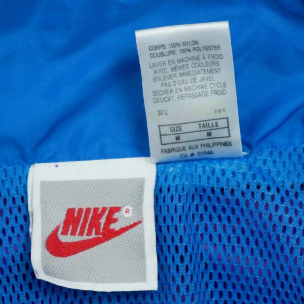 Coupe vent homme manches longues noir Nike Col Montant QWE0294