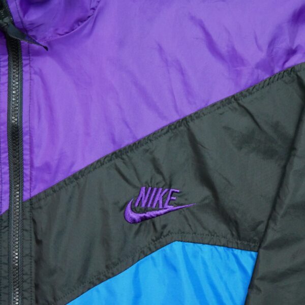 Coupe vent homme manches longues noir Nike Col Montant QWE0294
