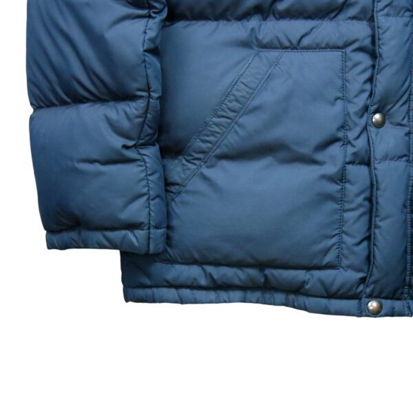 Doudoune enfant manches longues marine Polo Ralph Lauren Col Montant QWE0405