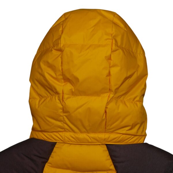Doudoune homme manches longues jaune Asics Col Montant QWE3626