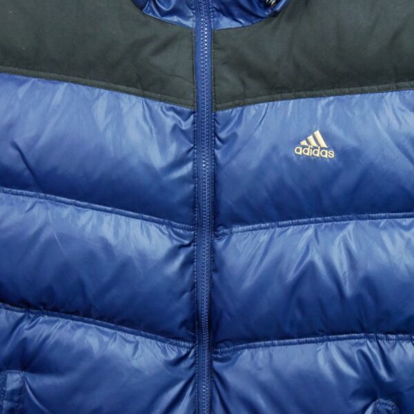 Doudoune homme manches longues marine Adidas Col Montant QWE1091