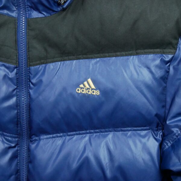 Doudoune homme manches longues marine Adidas Col Montant QWE1091