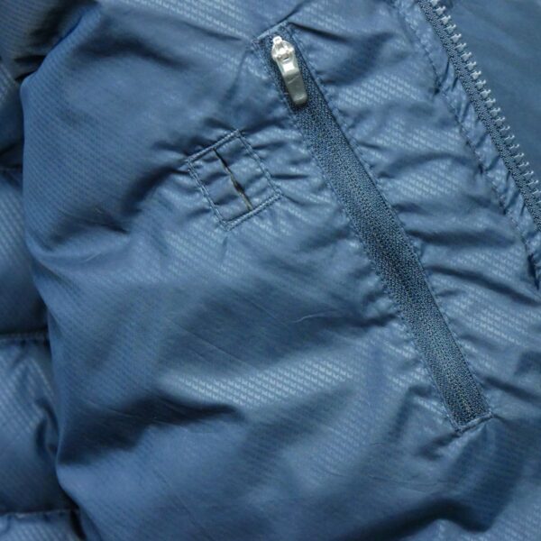 Doudoune homme manches longues marine Nike Col Montant QWE1238
