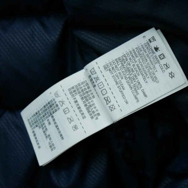 Doudoune homme manches longues marine Nike Col Montant QWE1238