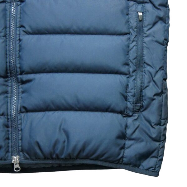 Doudoune homme manches longues marine Nike Col Montant QWE1238