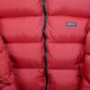 Doudoune homme manches longues rouge Converse Col Montant QWE2083