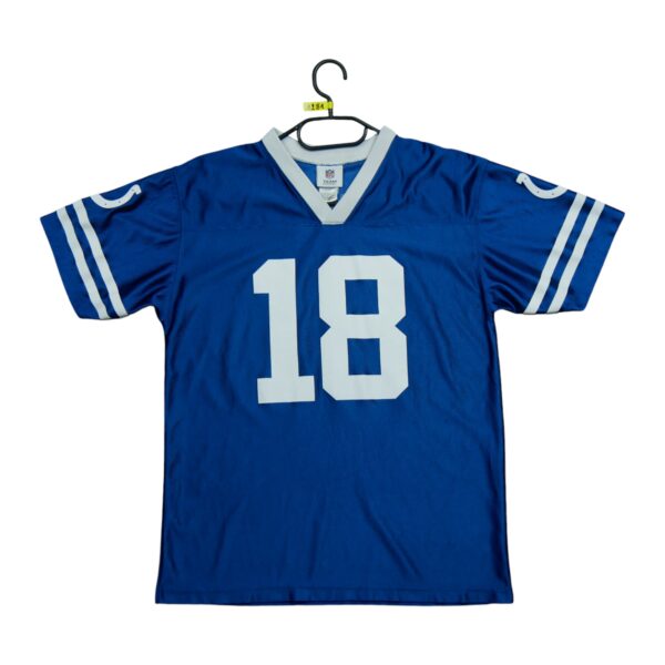 Maillot manches courtes enfant bleu NFL Team Apparel Equipe Indianapolis Colts QWE1281
