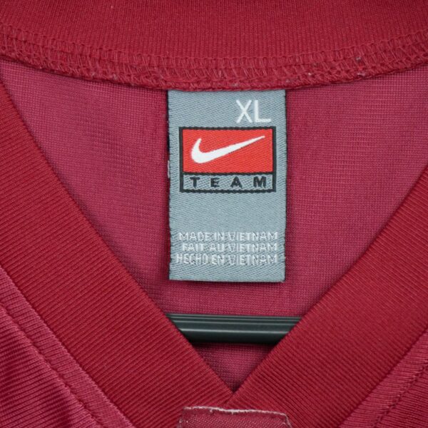 Maillot manches courtes enfant bordeaux Nike Equipe Alabama QWE1108