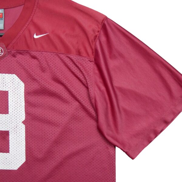 Maillot manches courtes enfant bordeaux Nike Equipe Alabama QWE1108