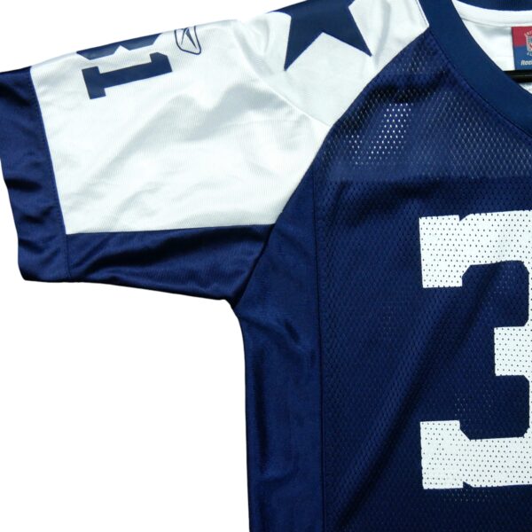 Maillot manches courtes enfant marine Reebok Equipe Dallas Cowboys QWE3245