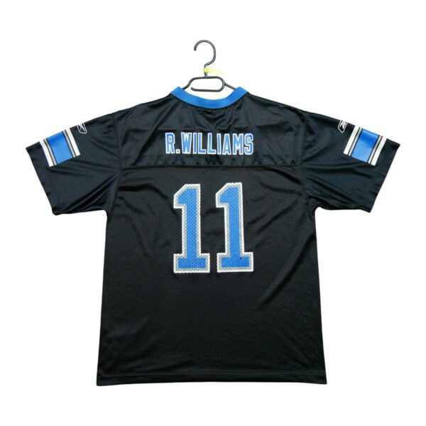 Maillot manches courtes enfant noir NFL Team Apparel Equipe Detroit Lions QWE1268