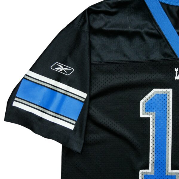 Maillot manches courtes enfant noir NFL Team Apparel Equipe Detroit Lions QWE1268