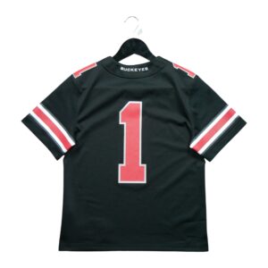 Maillot manches courtes enfant noir Nike Equipe Ohio State QWE3105