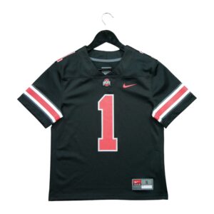 Maillot manches courtes enfant noir Nike Equipe Ohio State QWE3105