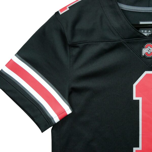 Maillot manches courtes enfant noir Nike Equipe Ohio State QWE3105