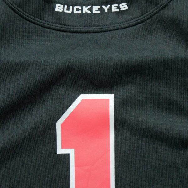 Maillot manches courtes enfant noir Nike Equipe Ohio State QWE3105