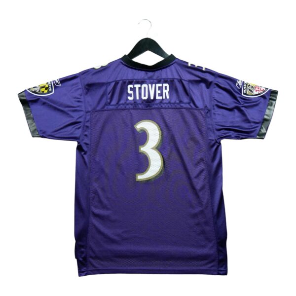 Maillot manches courtes enfant violet Reebok Equipe Baltimore Ravens QWE3321