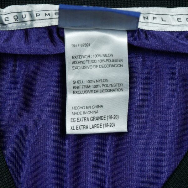 Maillot manches courtes enfant violet Reebok Equipe Baltimore Ravens QWE3321