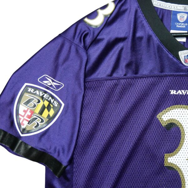 Maillot manches courtes enfant violet Reebok Equipe Baltimore Ravens QWE3321