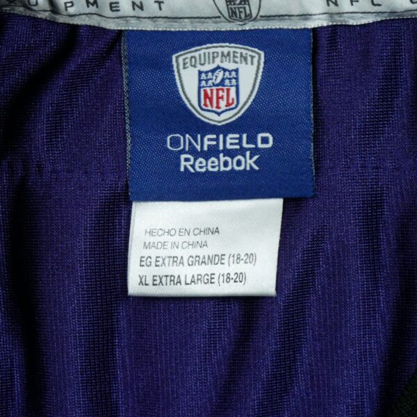 Maillot manches courtes enfant violet Reebok Equipe Baltimore Ravens QWE3321