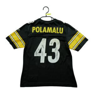 Maillot manches courtes femme noir Reebok Equipe Pittsburgh Steelers QWE1554