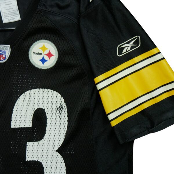 Maillot manches courtes femme noir Reebok Equipe Pittsburgh Steelers QWE1554