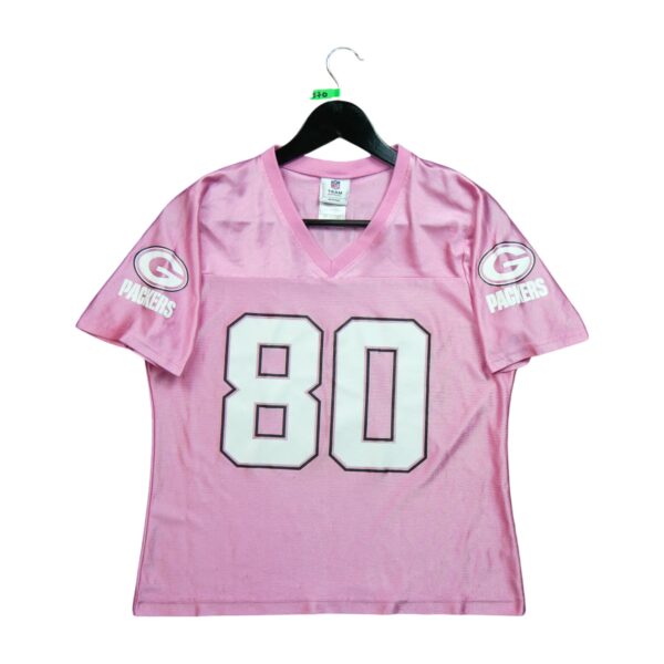 Maillot manches courtes femme rose NFL Team Apparel Equipe Green Bay Packers QWE0370