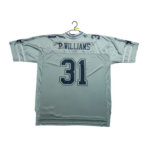 Maillot manches courtes homme argente Reebok Equipe Dallas Cowboys QWE1239