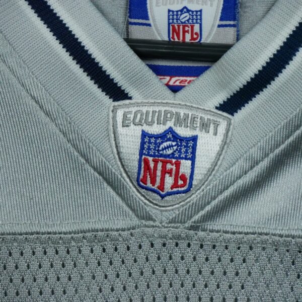 Maillot manches courtes homme argente Reebok Equipe Dallas Cowboys QWE1239