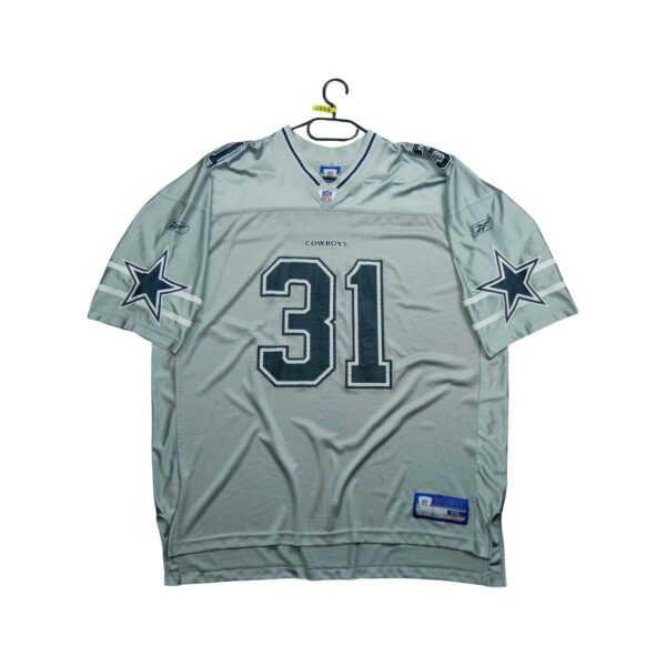 Maillot manches courtes homme argente Reebok Equipe Dallas Cowboys QWE1239