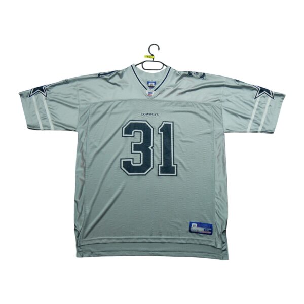 Maillot manches courtes homme argente Reebok Equipe Dallas Cowboys QWE1239