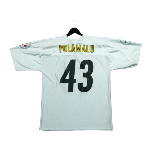 Maillot manches courtes homme blanc NFL Team Apparel Equipe Pittsburgh Steelers QWE3703