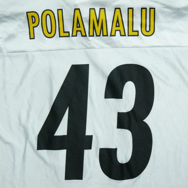 Maillot manches courtes homme blanc NFL Team Apparel Equipe Pittsburgh Steelers QWE3703