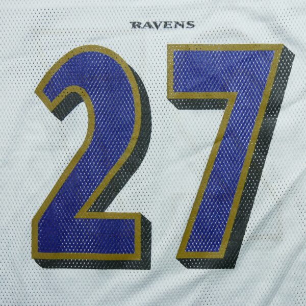 Maillot manches courtes homme blanc Polo Ralph Lauren Equipe Baltimore Ravens QWE1143