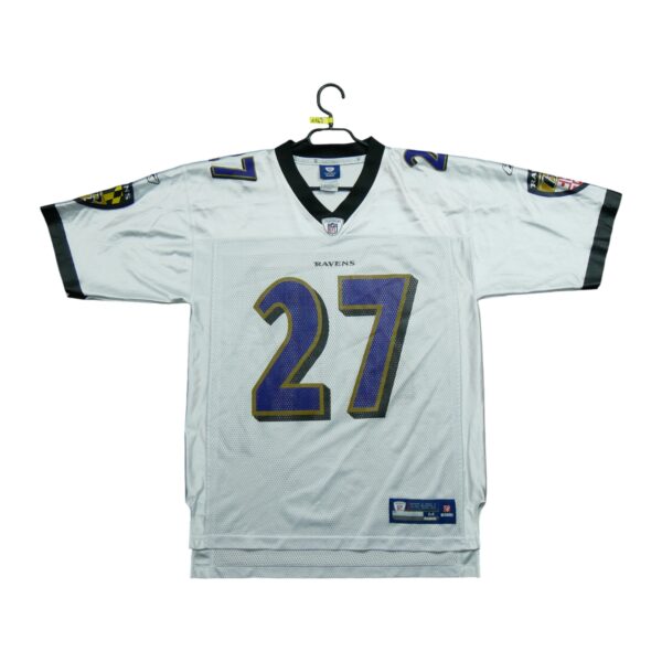Maillot manches courtes homme blanc Polo Ralph Lauren Equipe Baltimore Ravens QWE1143