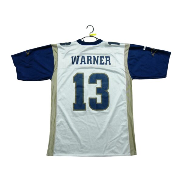 Maillot manches courtes homme blanc Puma Equipe Los Angeles Rams QWE1259