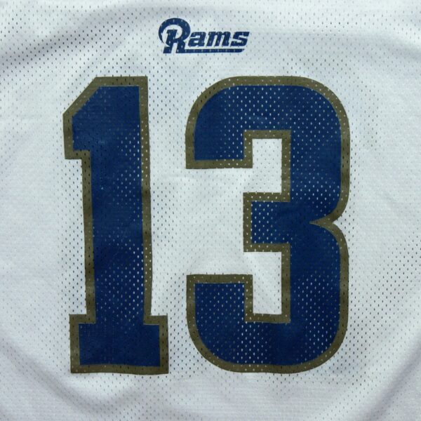 Maillot manches courtes homme blanc Puma Equipe Los Angeles Rams QWE1259