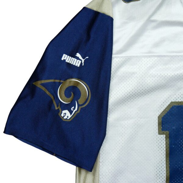 Maillot manches courtes homme blanc Puma Equipe Los Angeles Rams QWE1259